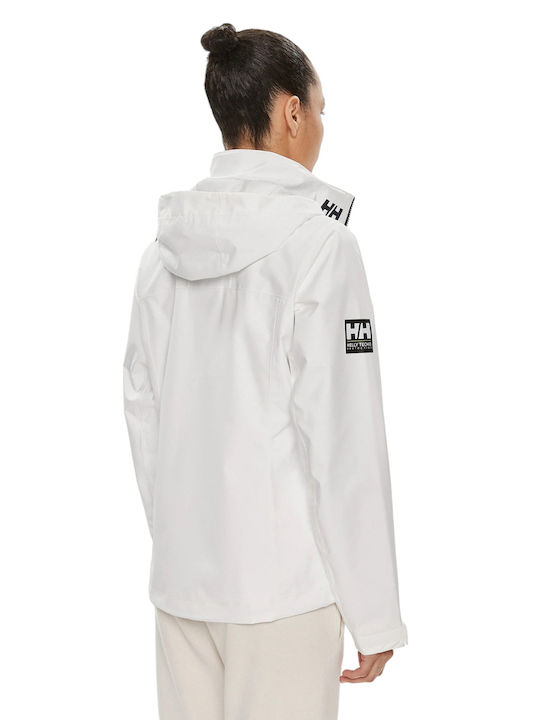 Helly Hansen Scurt Jachetă de femei Puffer pentru iarnă Alb