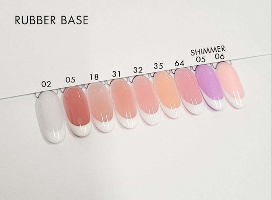 Mixcoco Base Coat for Semi-Permanent Nail Polish Rubber 15ml