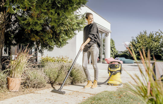 Karcher WD 5 V-25/5/22 Vacuum Wet / Dry 1100W with Plastic Bin 25lt