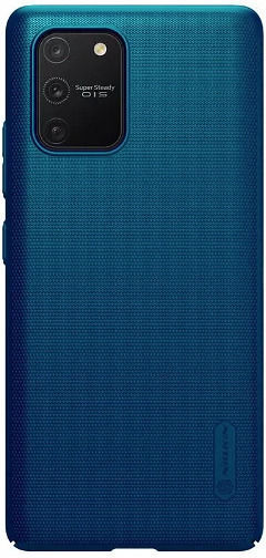 Nillkin Super Frosted Back Cover Plastic Albastru (Galaxy S10 Lite)