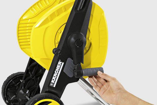 Karcher ΗΤ 3.400 Τροχήλατη Ανέμη Ποτίσματος χωρίς Λάστιχο με Χερούλι Μαζέματος