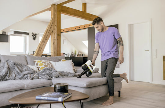 Karcher Vc 4 Cordless Myhome Επαναφορτιζόμενη Σκούπα Stick 21.6V Λευκή