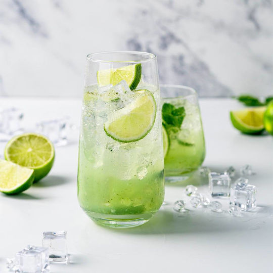 Luigi Ferrero Set Gläser Wasser / Cocktail/Trinken aus Glas 480ml 6Stück