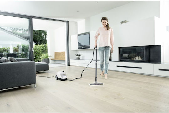 Karcher SC 4 Easyfix Steam Cleaner 3.5bar with Wheels and Stick Handle
