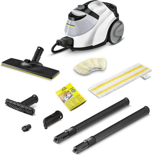 Karcher SC 5 EasyFix IRON PLUG Steam Cleaner 4.2bar with Wheels and Stick Handle