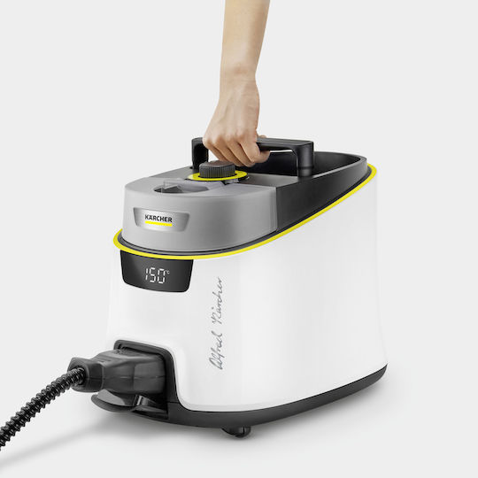 Karcher Steam Cleaner 4bar with Wheels and Stick Handle
