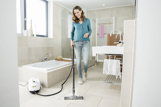 Karcher SC 3 EasyFix Plus Steam Cleaner Steam Pressure 3.5bar with Stick Handle