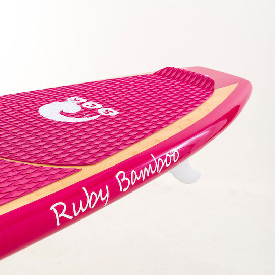 SCK BAMBOO Ruby 11'6'' Bamboo Σανίδα SUP με Μήκος 3.5m Ροζ