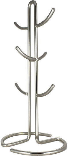 Estia Metal Mug Stand 18x18x38.2cm Grey