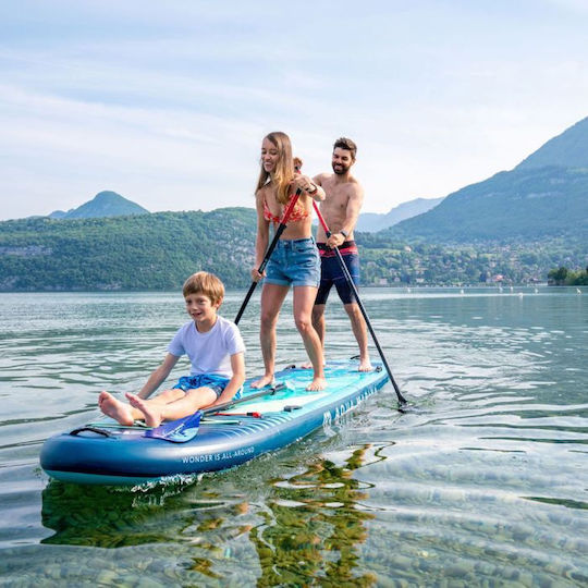 Aqua Marina Super Trip Inflatable SUP Board with Length 3.81m Green