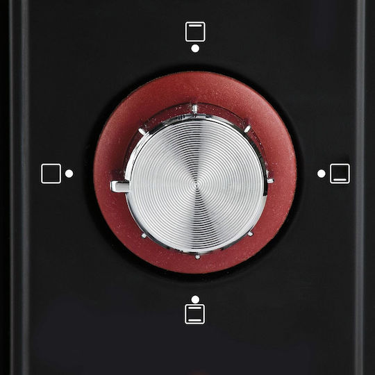 Girmi Ηλεκτρικό Φουρνάκι 20lt Χωρίς Εστίες Κόκκινο
