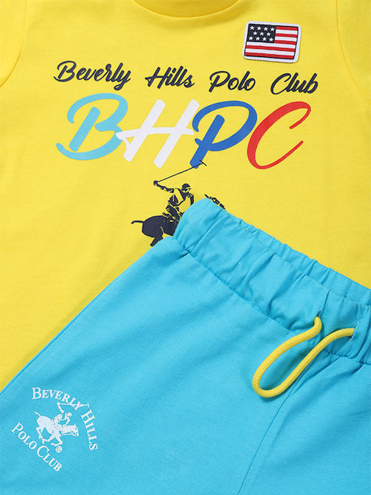 Polo beverly hills Σετ Καλοκαιρινό 2τμχ Yellow