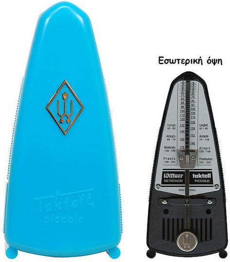 Wittner Metronome Piccolo 830 830391 in Blue Color