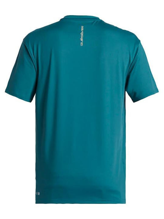 Quiksilver Everyday Surf Men's Short Sleeve Sun Protection Shirt Green