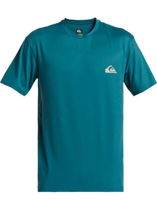Quiksilver Everyday Surf Men's Short Sleeve Sun Protection Shirt Green