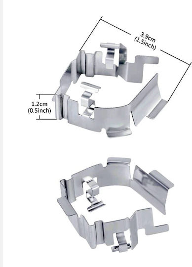 Adapter für Autoscheinwerferlampen LED H1 für Ford Focus / Mondeo 2Stk
