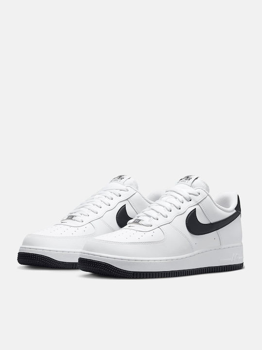 Air Force 1 '07 Ανδρικά Sneakers Λευκό - Μαύρο