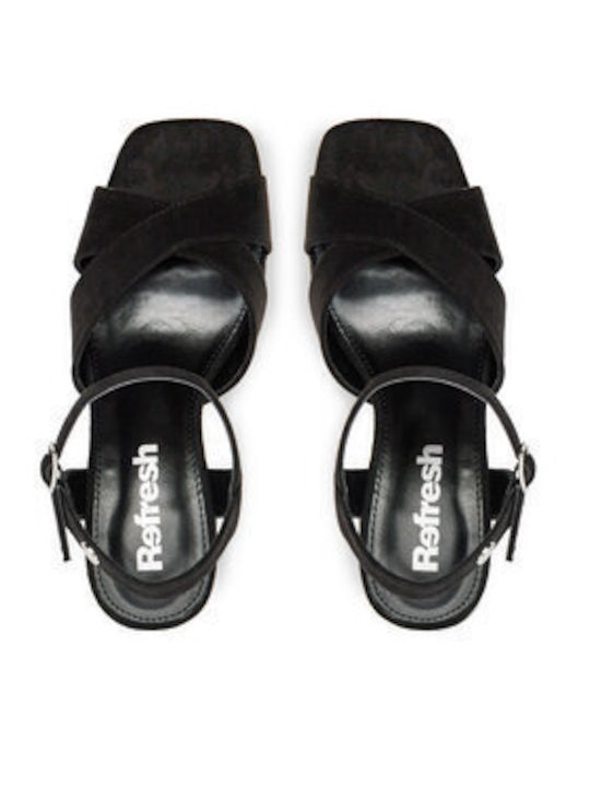 Refresh Damen Sandalen in Schwarz Farbe