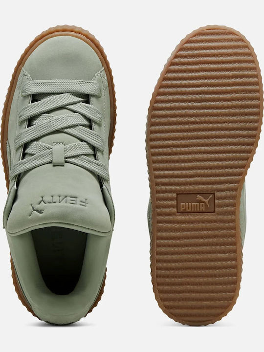 Fenty Creeper Phatty Sneakers Green Fog-puma Gold-gum