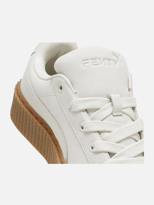 Fenty Creeper Phatty Sneakers Warm White-puma Gold-gum