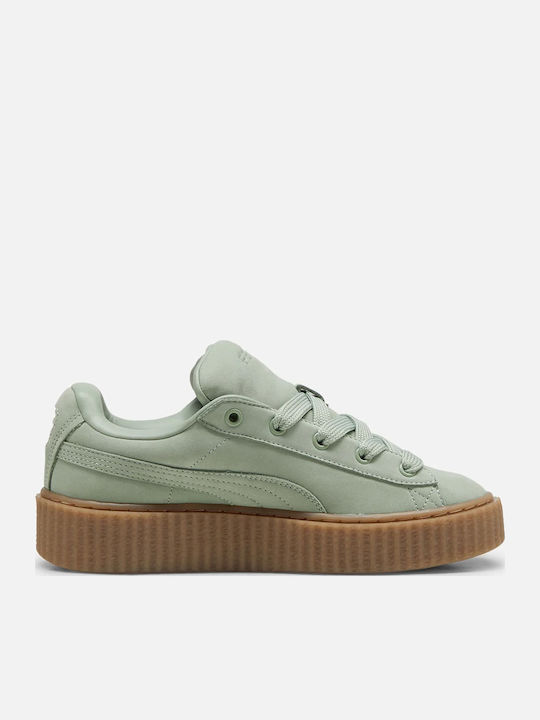 Fenty Creeper Phatty Sneakers Green Fog-puma Gold-gum