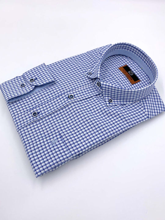 Poli Gianni Men's Shirt 02-blue