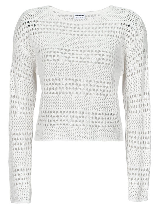 Damen Pullover Weiß