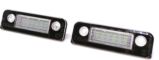 Светлини за регистрационната табела LED за Ford Fiesta / Fusion / Mondeo 2бр