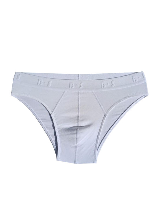 Slipuri pentru bărbați White 10Pachet