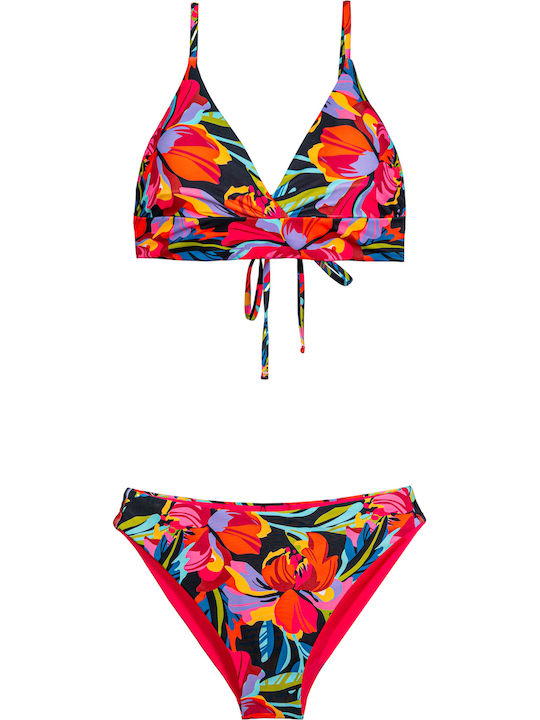 Set Bikini Τριγωνάκι Floral