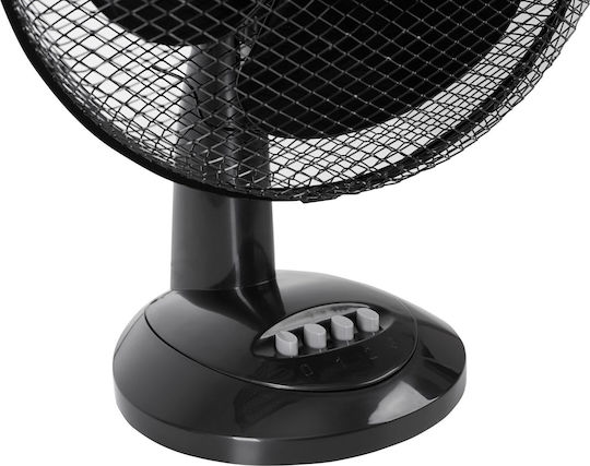 Mesko MS-7309B Επιτραπέζιος Ανεμιστήρας 70W Διαμέτρου 30cm Μαύρος