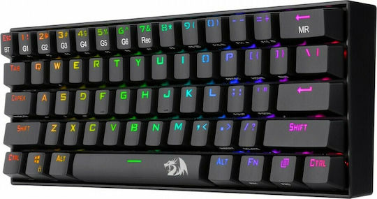 Redragon K530 Draconic Pro Wireless Gaming Mechanical Keyboard 60% with Custom Blue switches and RGB lighting (English US)