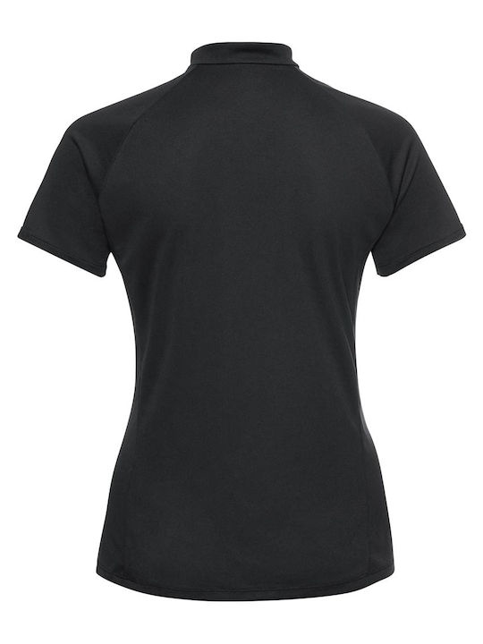 Odlo Γυναικείο Αθλητικό T-shirt Fast Drying Μαύρο