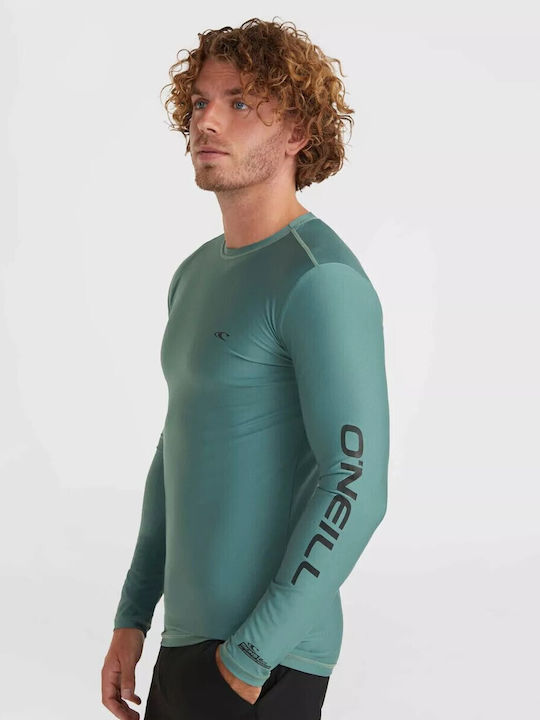O'Neill Men's Long Sleeve Sun Protection Shirt Green