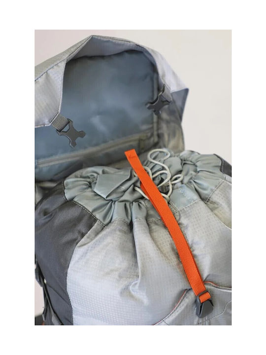 Vango Wrath 60:70 Ορειβατικό Σακίδιο 70lt Αδιάβροχο Γκρι Expedition