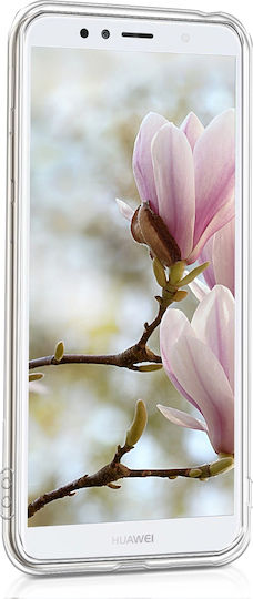 KWmobile Magnolias Back Cover Σιλικόνης Διάφανο (Huawei Y6 2018)
