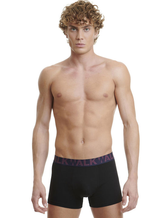 Herren Boxershorts BLACK - BLACK 2Packung