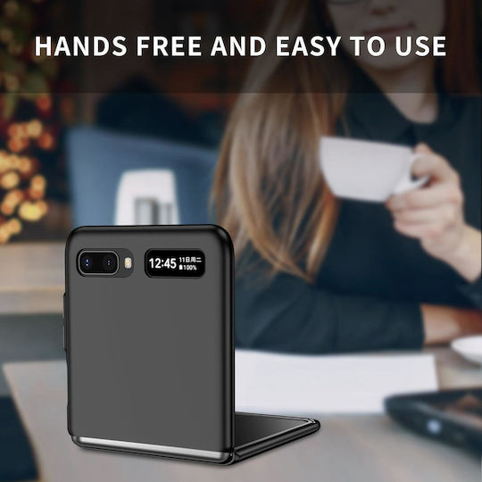 Samsung Galaxy Z Flip 5g Armor Foldable Phone Case Black