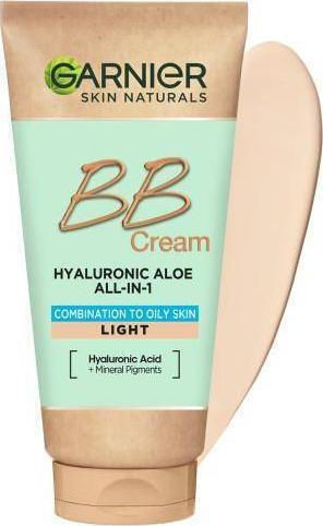 Garnier BB Light Cream Day with SPF20 for Combination Skin with Aloe Vera 50ml