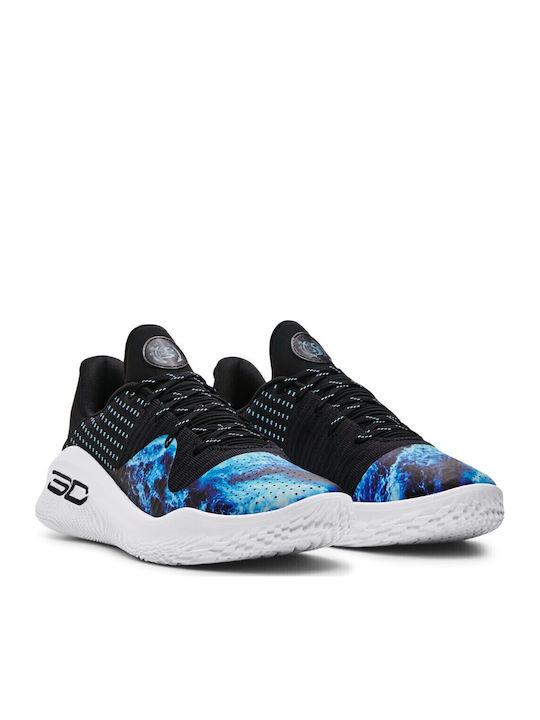 Curry 4 Low Flotro Dw Niedrig Basketballschuhe Mehrfarbig