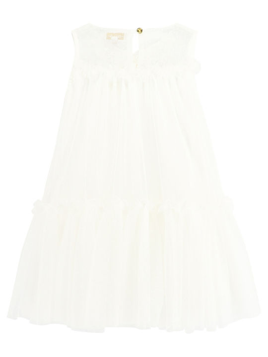 Angel's Face Caria Kids Dress Sleeveless White