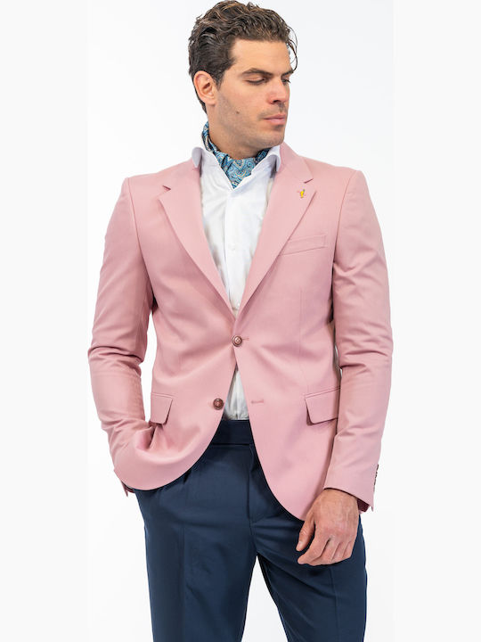 Men's Suit Jacket Slim Fit Rosewood