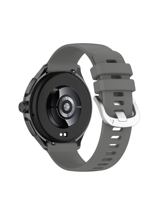 Xiaomi Watch S3 Glossy Surface Silicone Watch Band Dark Gray Xiaomi Watch S3 Glossy Surface Silicone Watch Band Dark Gray