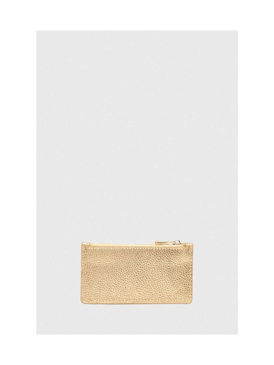 Patrizia Pepe Small Leather Women's Wallet Gold