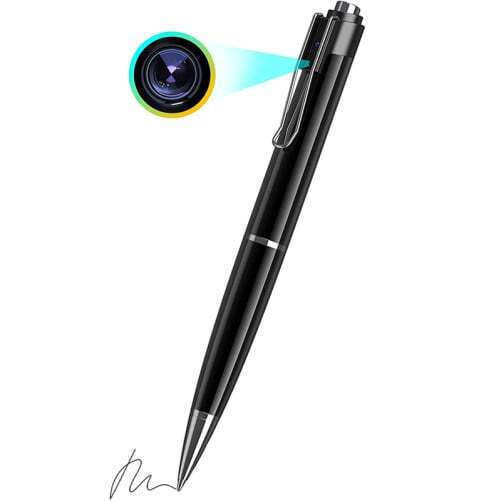 Cameră Ascunsă Stilou 1080p cu Slot pentru Card de Memorie