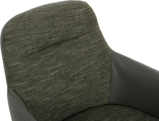 Dining Room Fabric Armchair Green 56.5x62x81.5cm 2pcs
