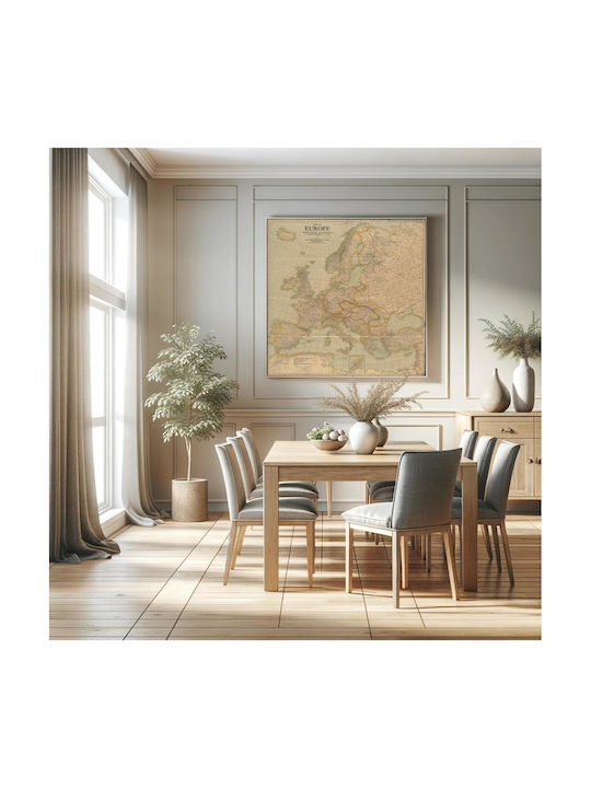 Established Gemälde auf Leinwand 130x130cm