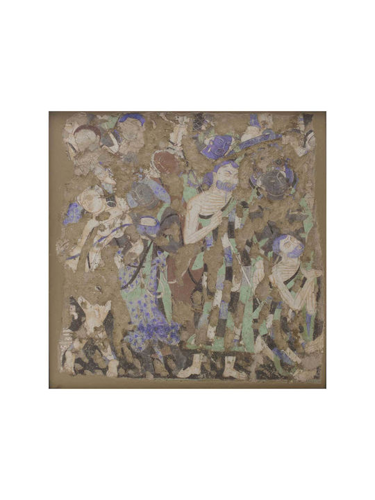 Two Assemblies, From Cave 224, Smithsonian American Art Museum, Gift Of John Gellatly Painting on Canvas 120x120cm