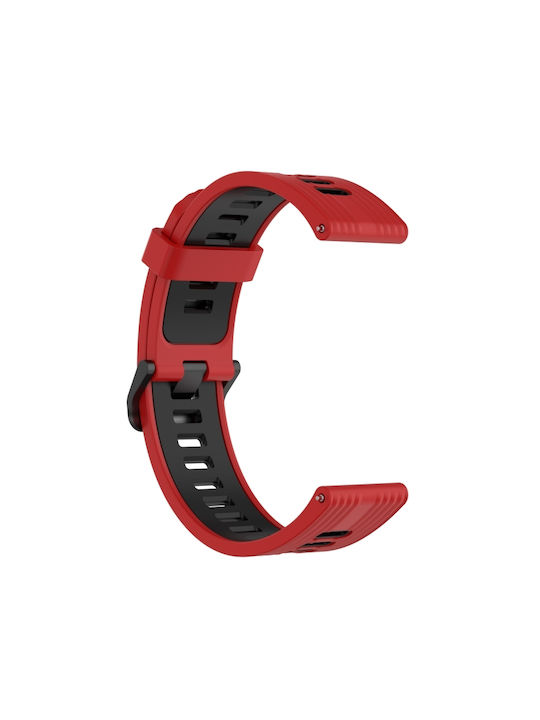 Armband Silikon Rot (Huawei Watch GT Läufer)