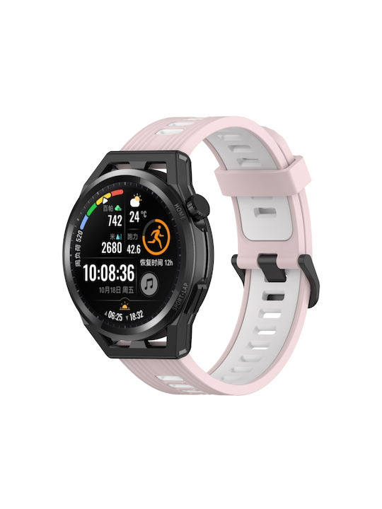Λουράκι Σιλικόνης Μπεζ (Huawei Watch GT Runner)